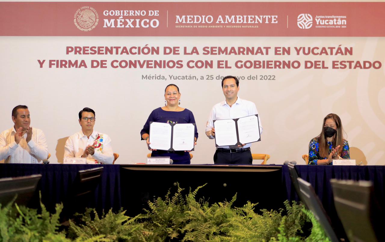 Semarnat y Gobierno de Yucatán colaborarán para diagnosticar granjas porcícolas