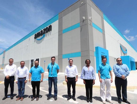 Conoce el nuevo centro logístico de Amazon en Yucatán