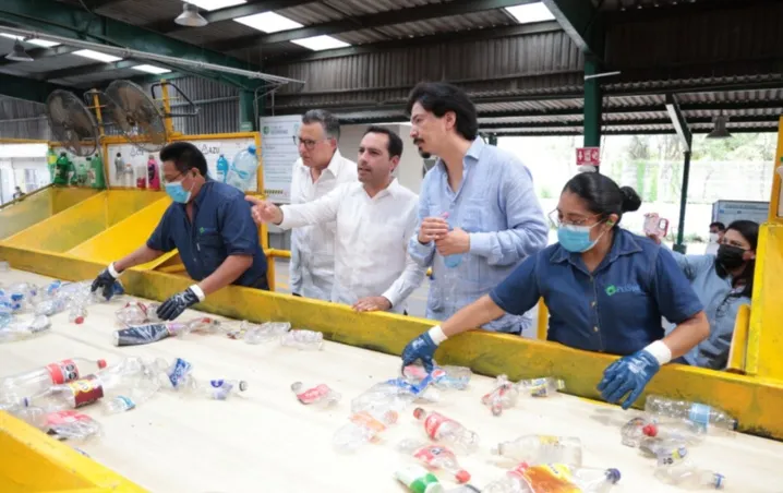 Invertirán 90 mdp para reciclaje de PET en la península de Yucatán