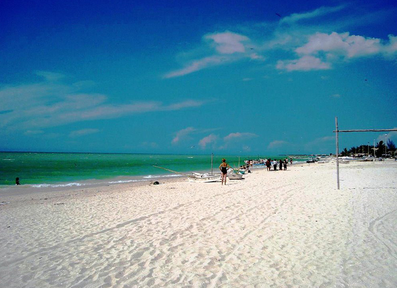 Marea roja abandona las playas yucatecas