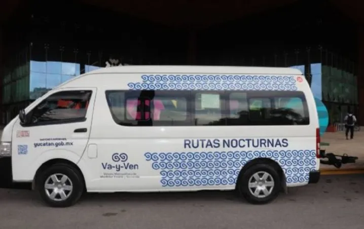 Rutas nocturnas de Mérida seguirán siendo gratis un mes más