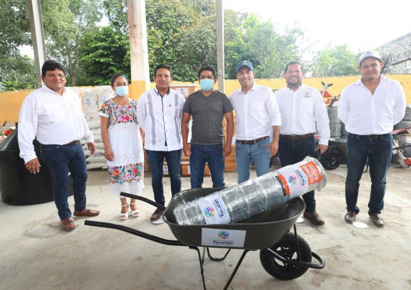 Kinchil cuenta con el respaldo del Gobernador Mauricio Vila Dosal para seguir transformando la vida de familias yucatecas