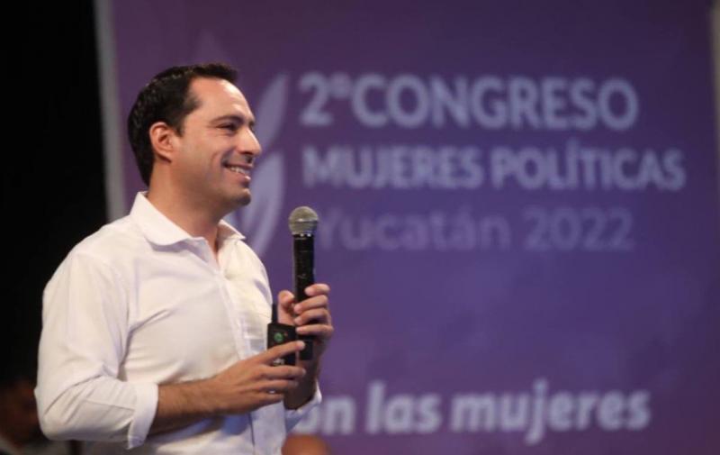 Inaugura el Gobernador Mauricio Vila Dosal el Segundo Congreso Nacional de Mujeres Políticas Yucatán 2022.