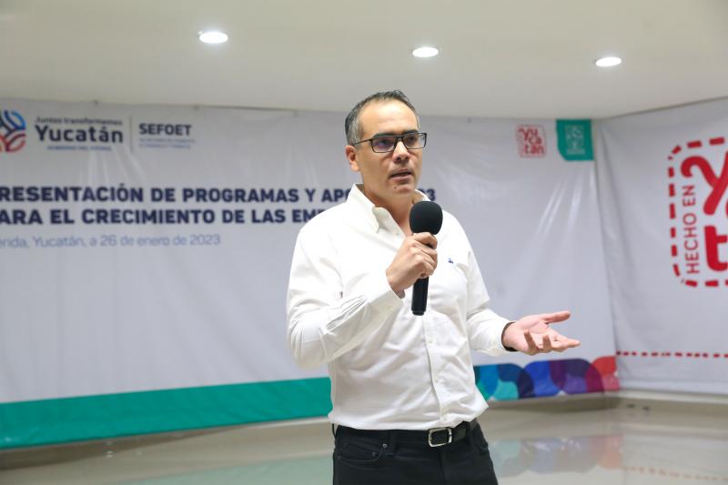 Gobierno del estado ofrece mas apoyo a empresas Yucatecas.