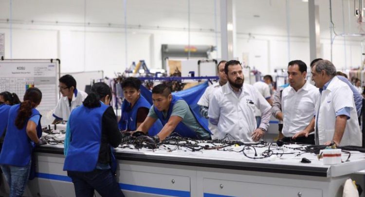 Yucatán primer lugar en crecimiento de empleos.