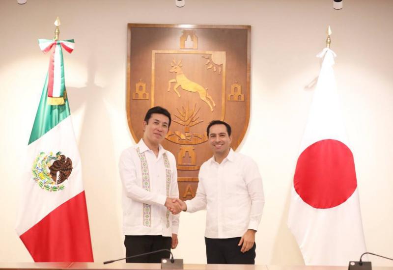 Yucatán y Japón refuerzan trabajo de cooperación.