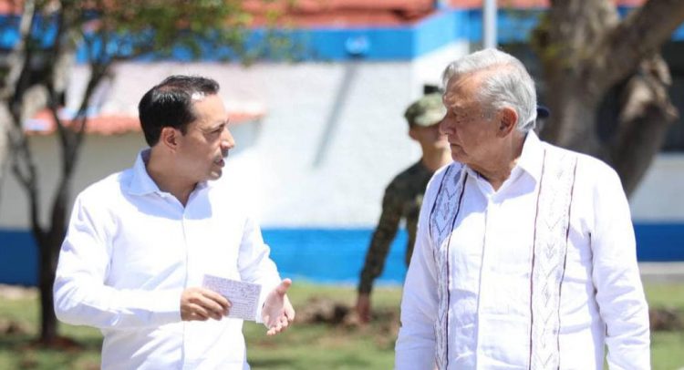 Vila y el Presidente se reunen para coordinar obras.