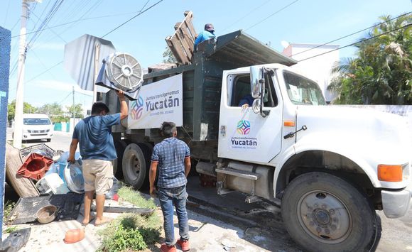 Gran éxito en la campaña de descacharrización en Mérida