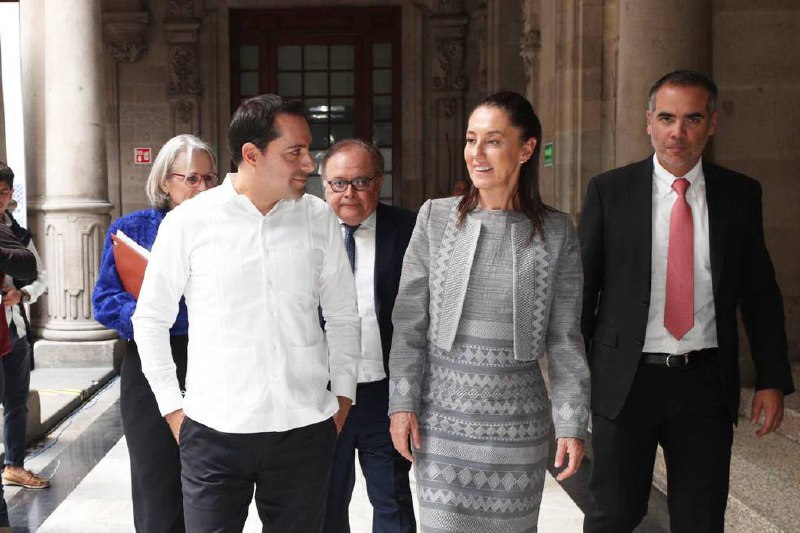 Claudia Sheinbaum elogia el proyecto del Ie-Tram