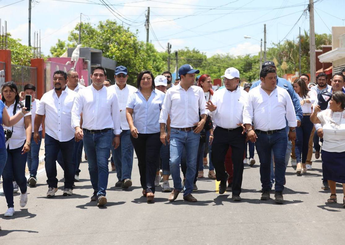 Continúa el Gobernador Mauricio Vila Dosal transformando la imagen urbana de Kanasín