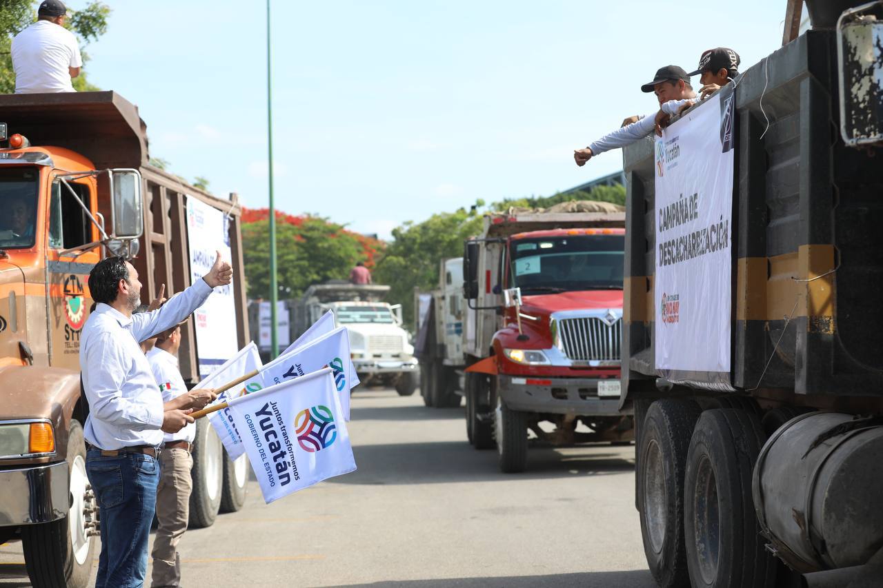 Inicia campaña de descacharrización para Mérida y sus comisarías