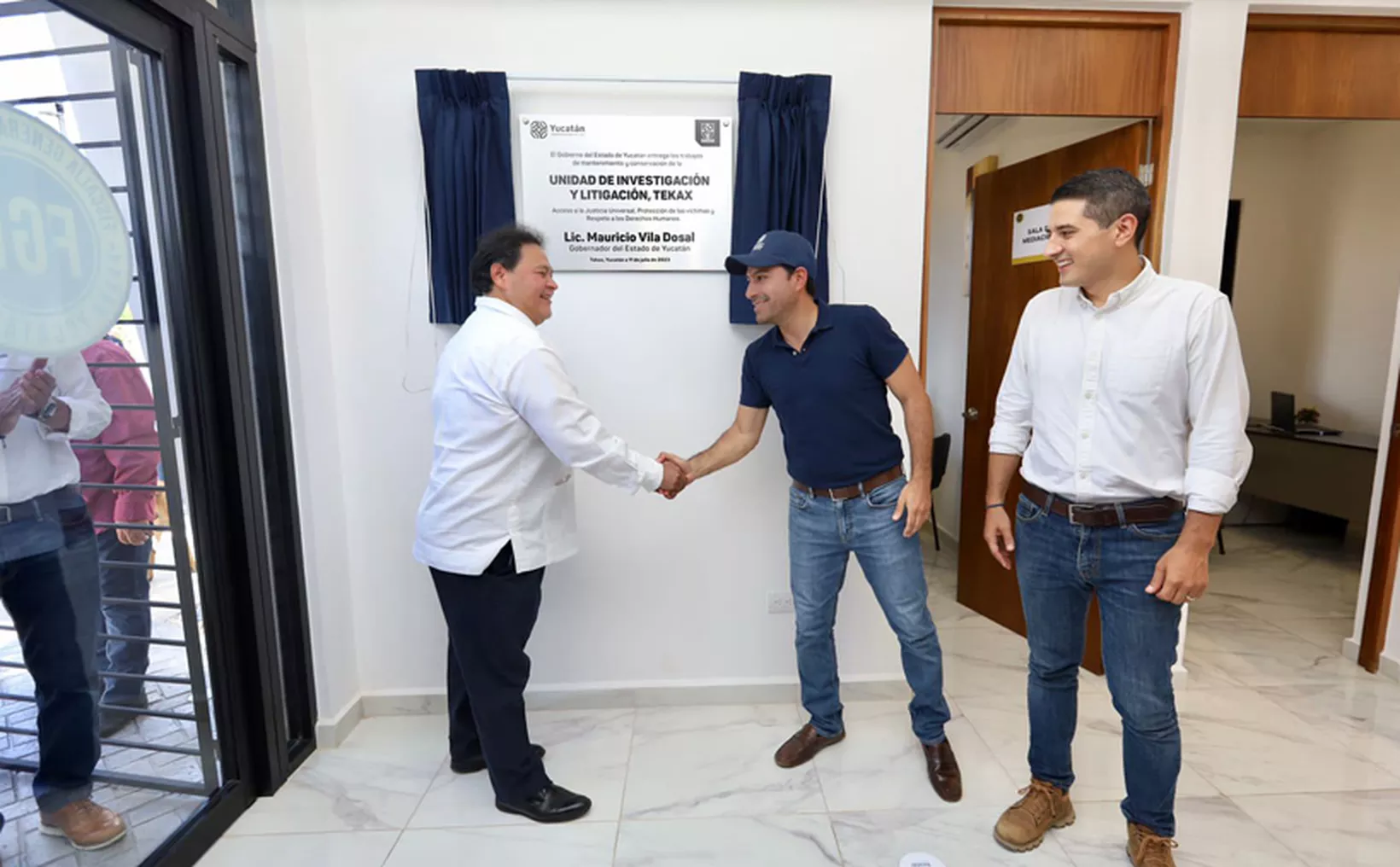 Inauguran modernas instalaciones de la FGE en Tekax