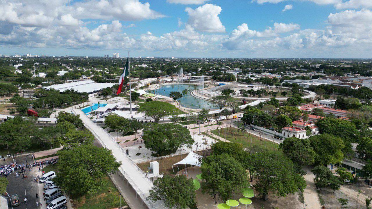 El Gobernador Mauricio Vila Dosal y el Presidente Andrés Manuel López Obrador inauguran el Gran Parque “La Plancha”