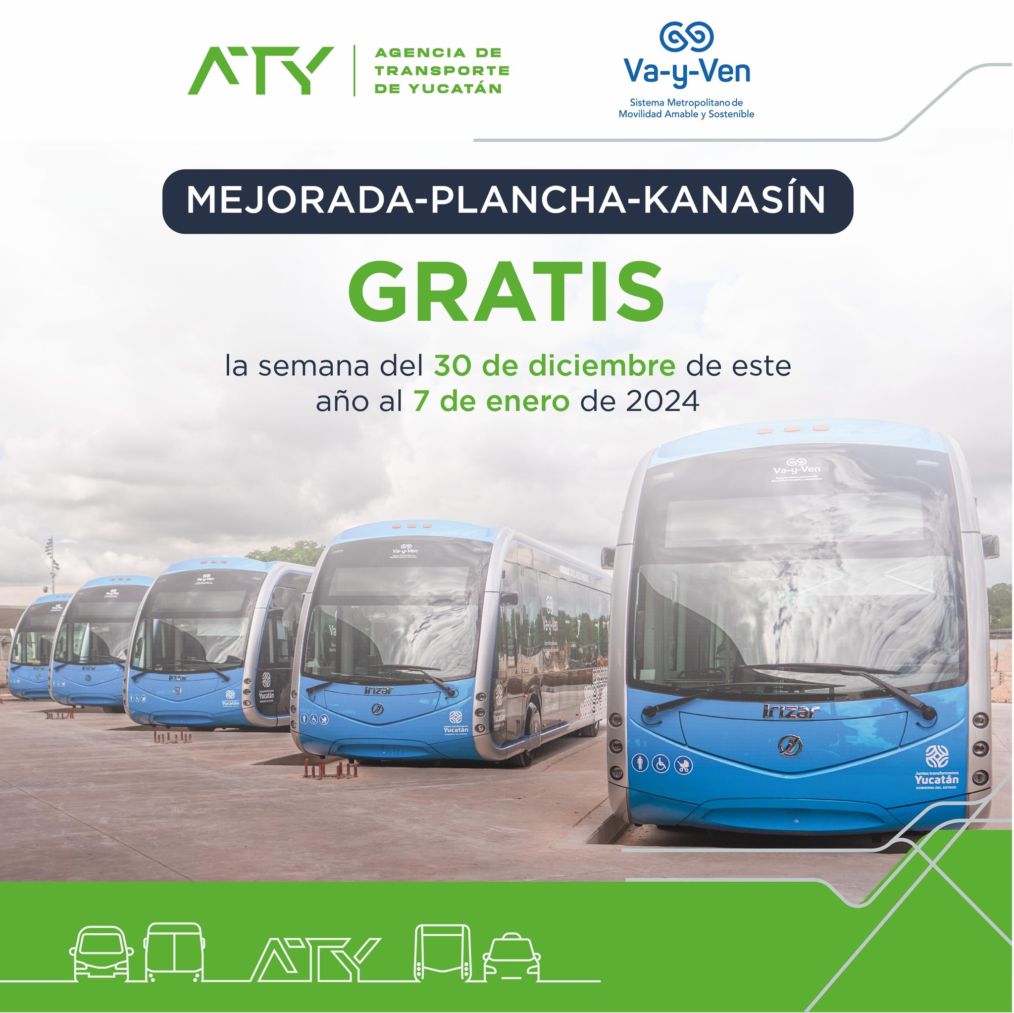 Viaja gratis en el Ie-Tram desde este sábado 30 de diciembre y hasta el 7 de enero