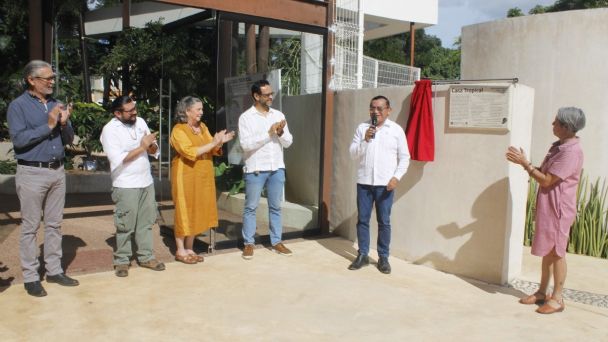 Inauguran la Casa Tropical del CICY