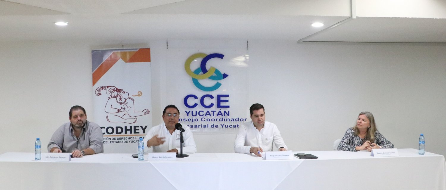 Reconocen a las empresas yucatecas que aplican políticas de inclusión y respeto