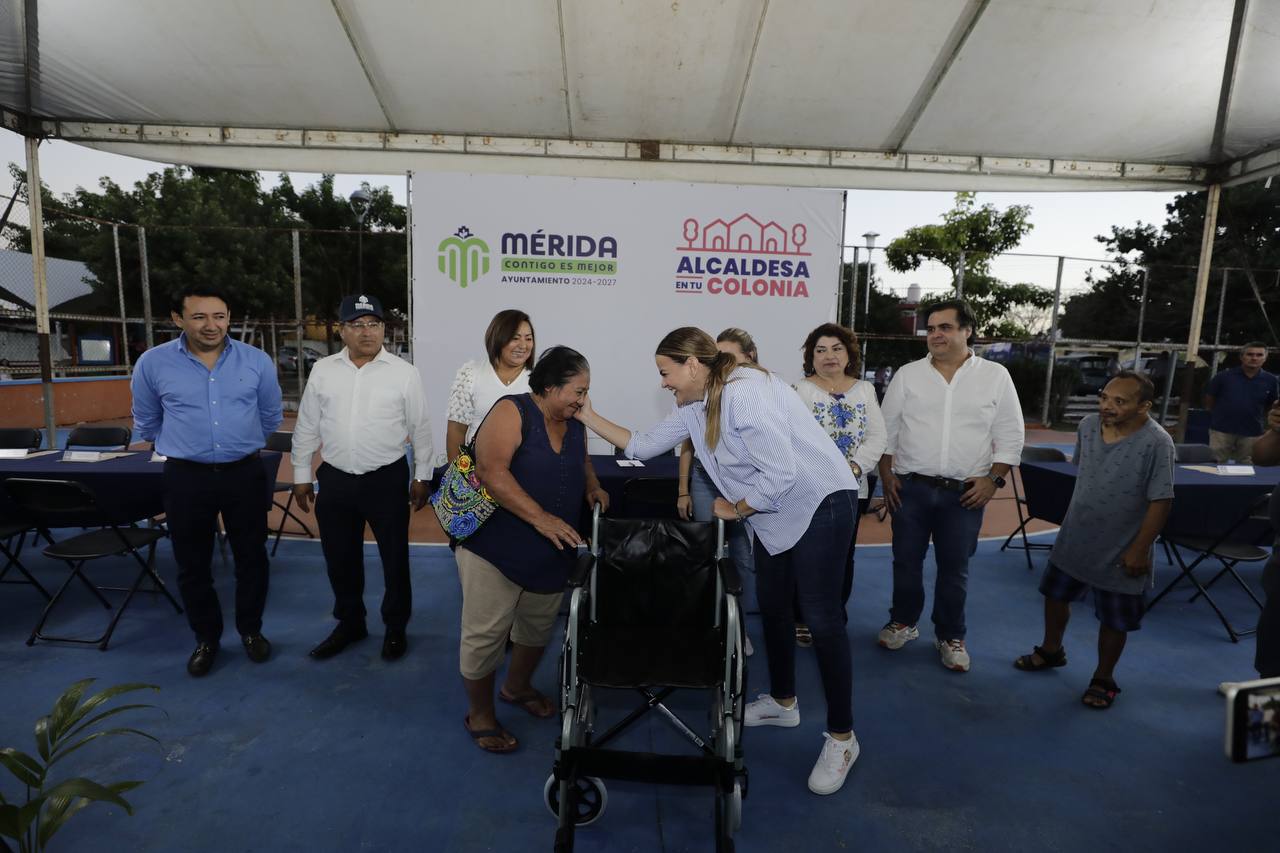 Con la participación de cada colonia, Mérida construye comunidad: Cecilia Patrón