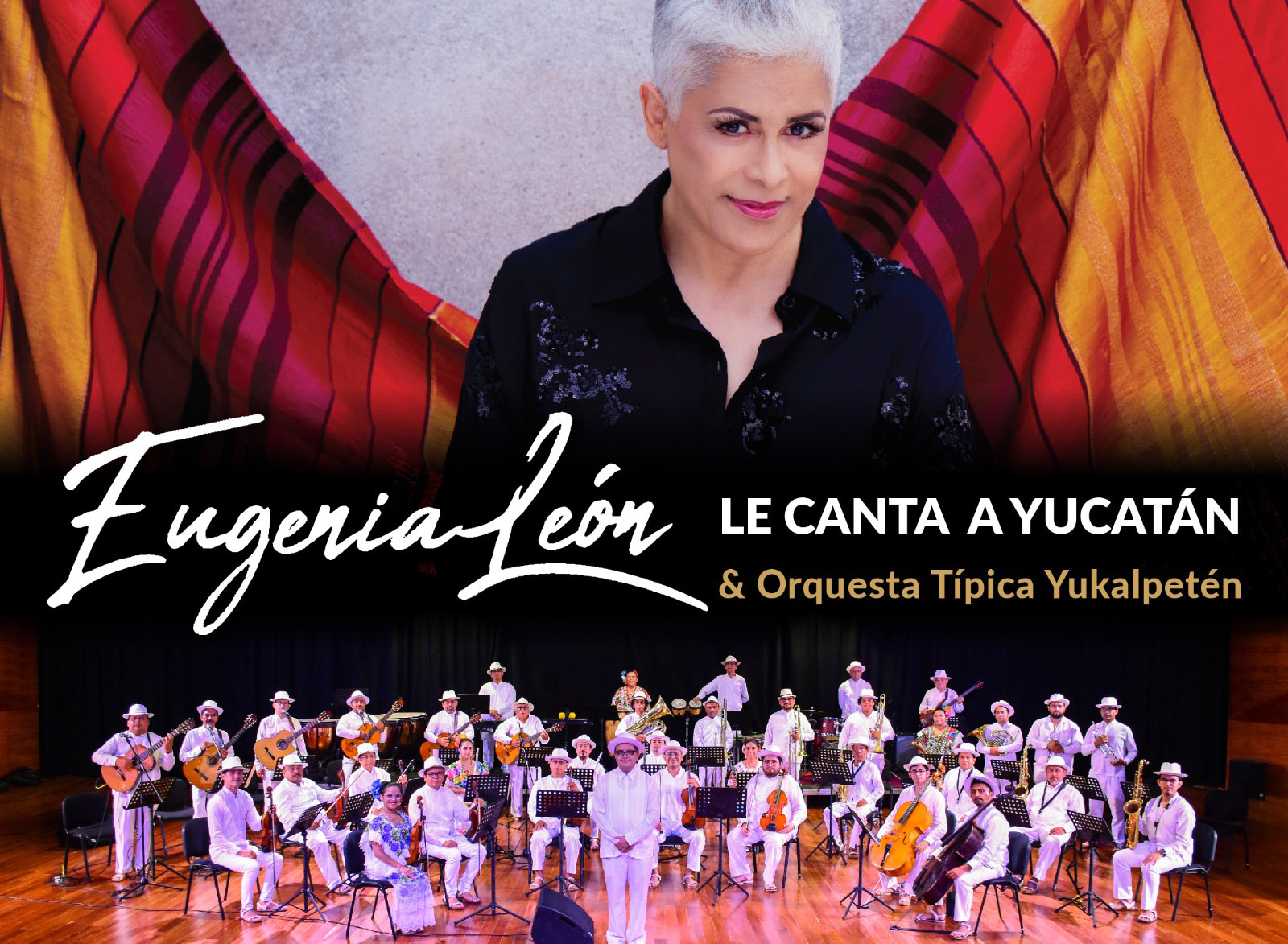 Eugenia León le cantará a Yucatán este 28 de noviembre en el parque de La Plancha