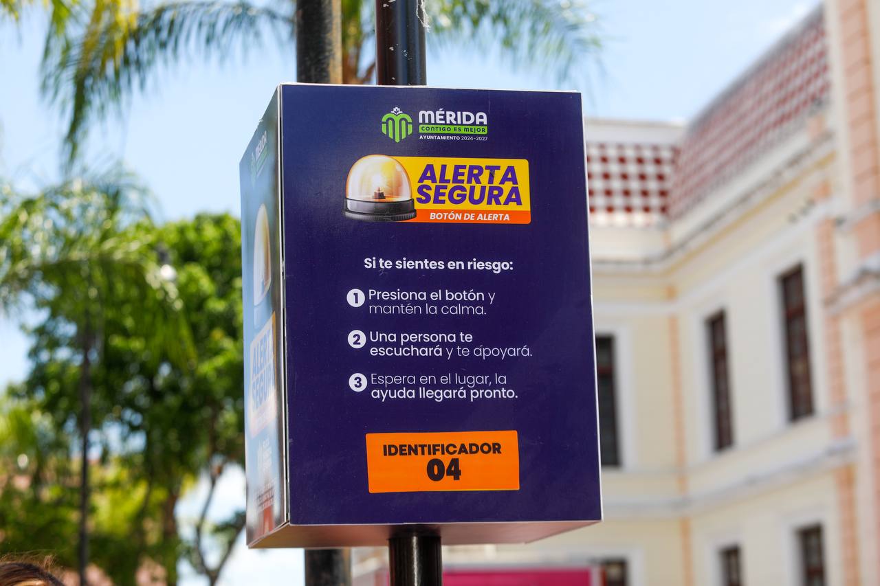 Botón “Alerta Segura” ya opera en el centro