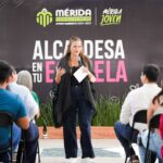 Dialoga Cecilia Patrón con comunidad universitaria; “Estamos para acompañarles y ayudarles a construir proyectos de vida”.