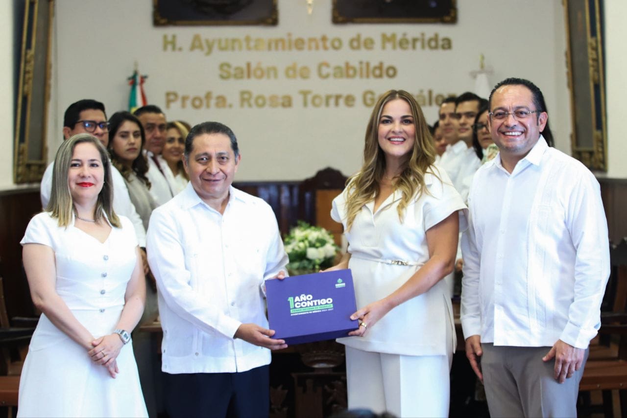 Un año de trabajo, servicio y amor. Una nueva forma de gobernar en Mérida: Cecilia Patrón.