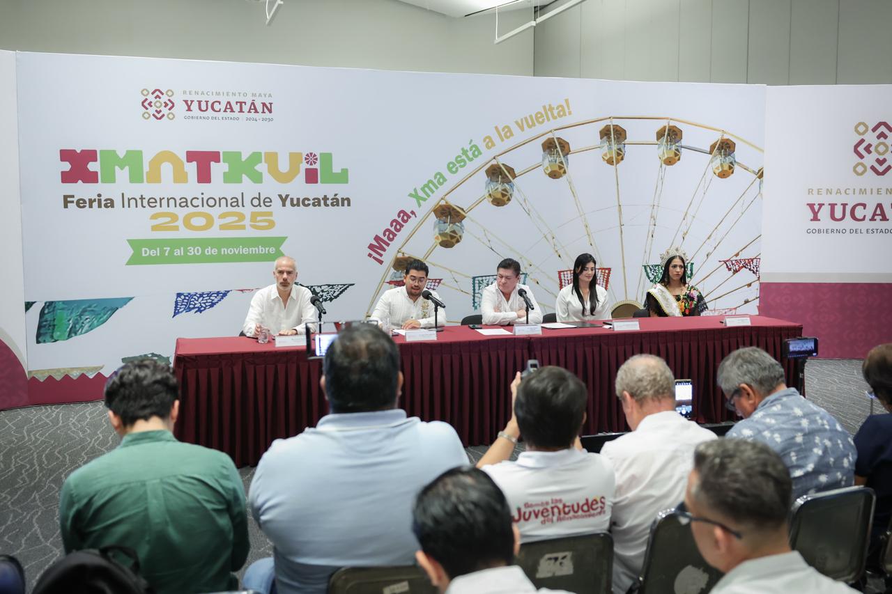 Presentan Feria Internacional de Yucatán Xmatkuil 2025