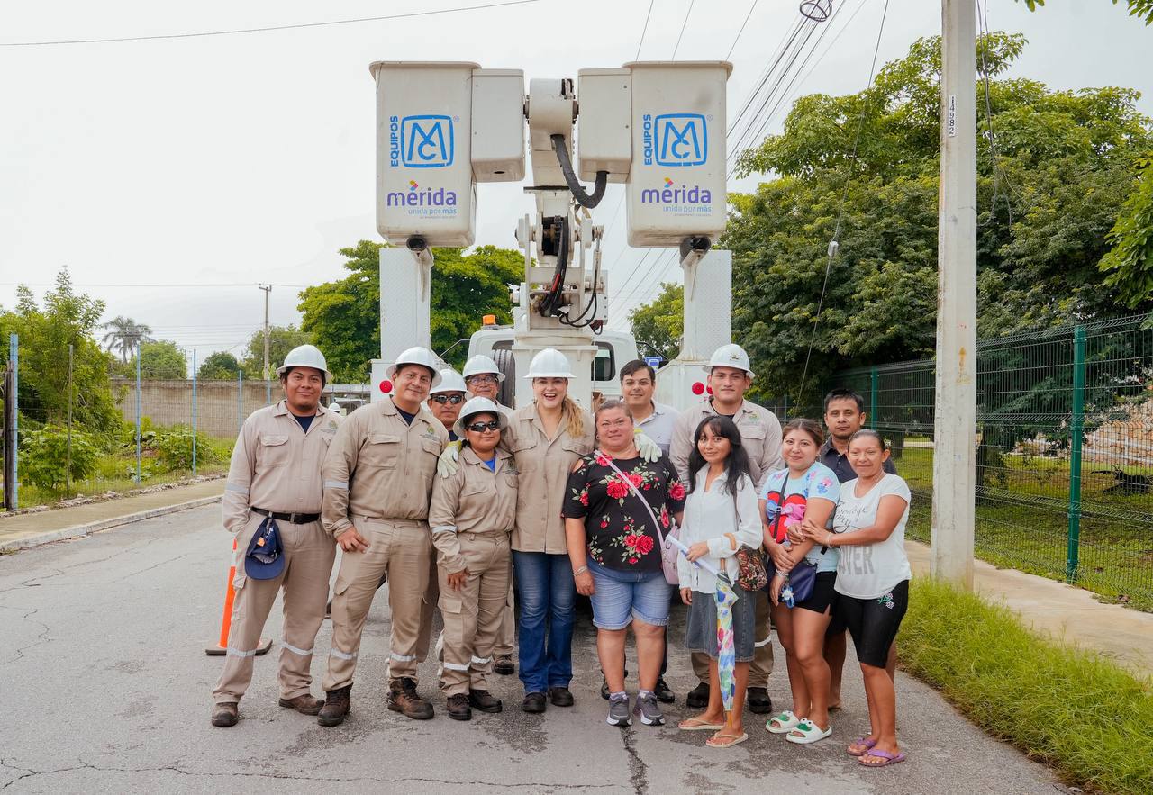 Suma Cecilia Patrón 186 colonias y 31 comisarías iluminadas con LED.