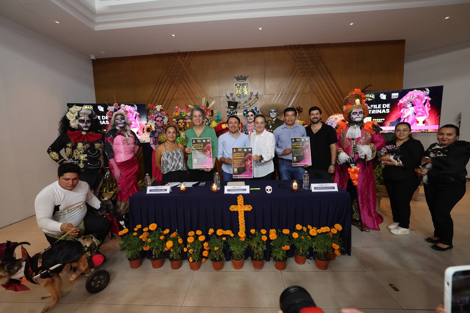Ayuntamiento de Mérida presenta el Desfile de Catrinas 2025.