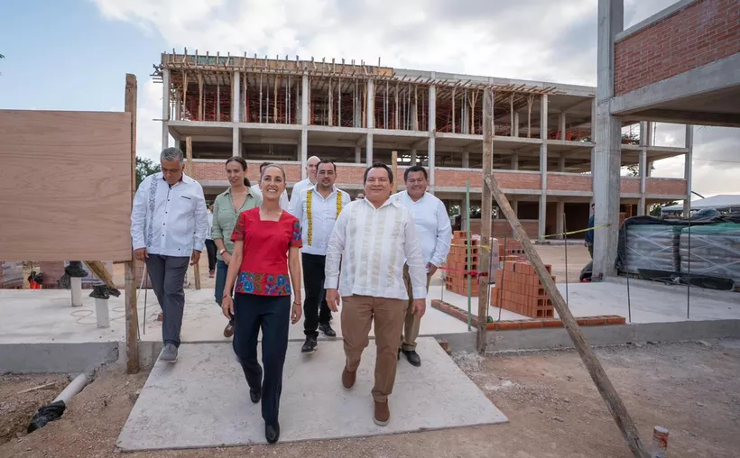 Supervisan obras estratégicas para Yucatán Supervisan obras estratégicas para Yucatán