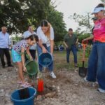 Avanza Cecilia Patrón con la reforestación urbana en Mérida