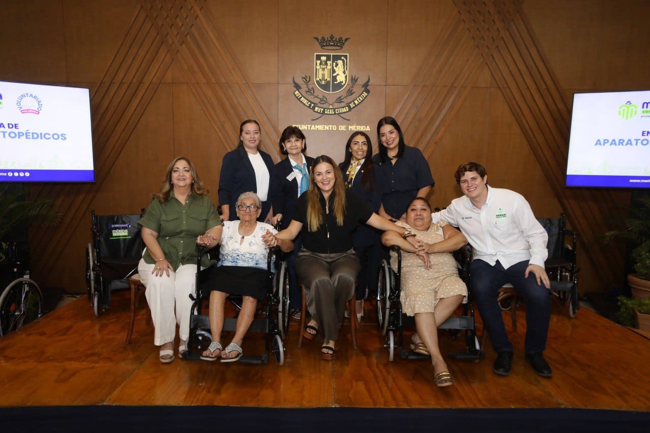 Cecilia Patrón, en equipo con el Voluntariado de Mérida, mejora la calidad de vida personas con discapacidad.