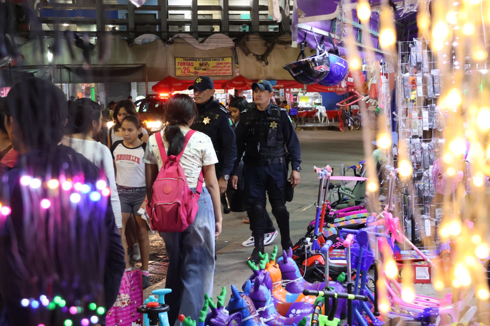 Operativo decembrino de la Policía de Mérida