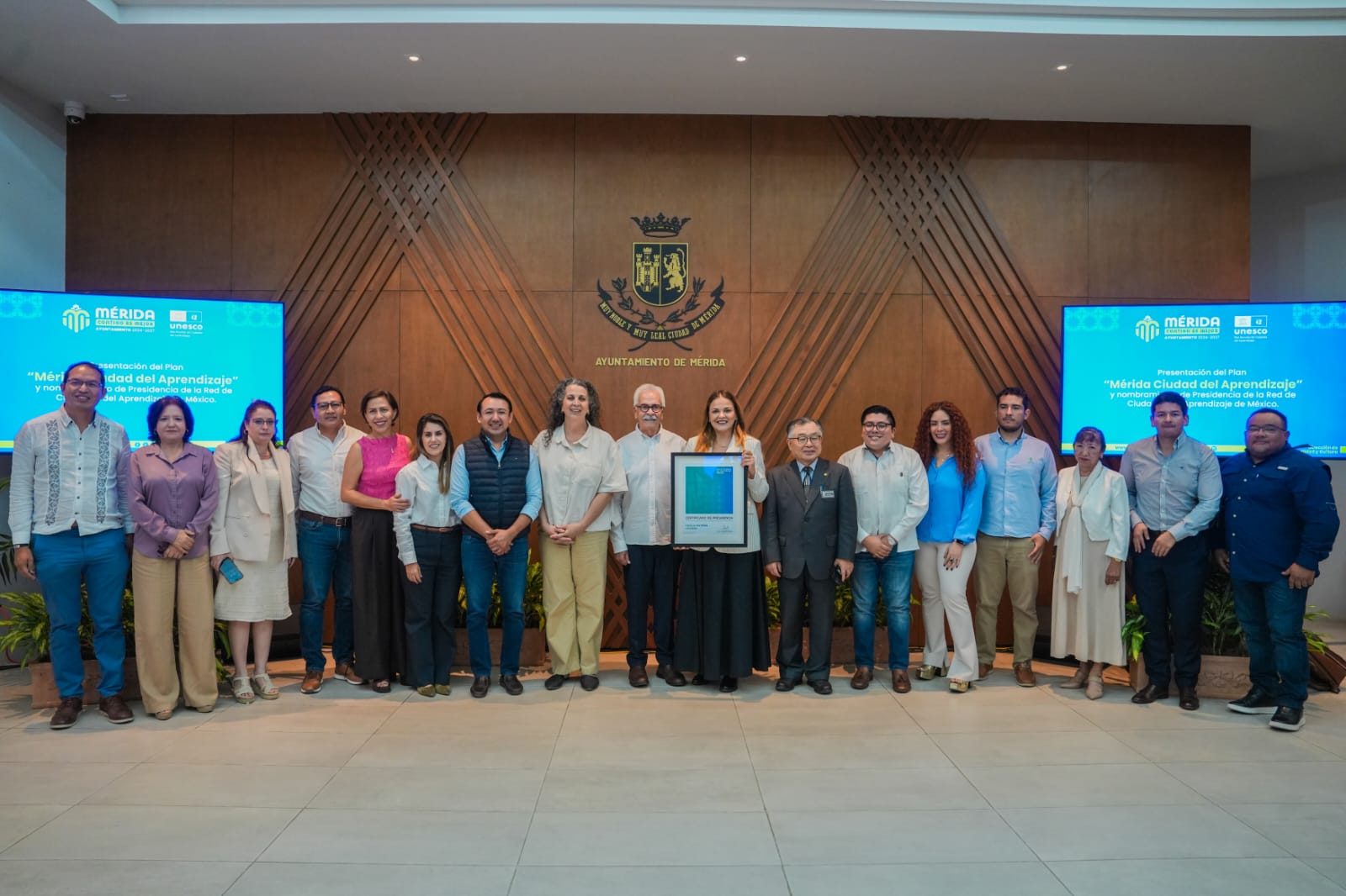 Una ciudad que cuida, incluye y educa; Cecilia Patrón asume la presidencia de la Red de Ciudades del Aprendizaje de México de la Unesco.