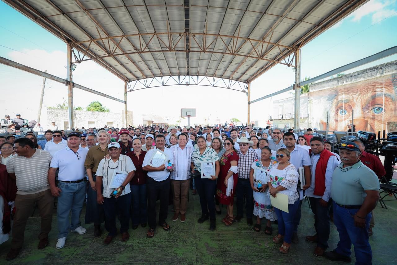 Entregan 177 Motores Para Fortalecer La Pesca En Yucatán