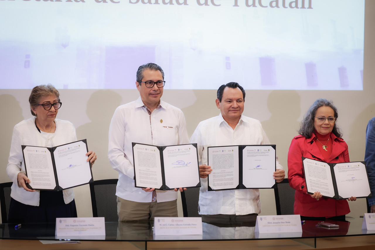 Acuerdan alianza científica para atender enfermedades transmisibles en Yucatán