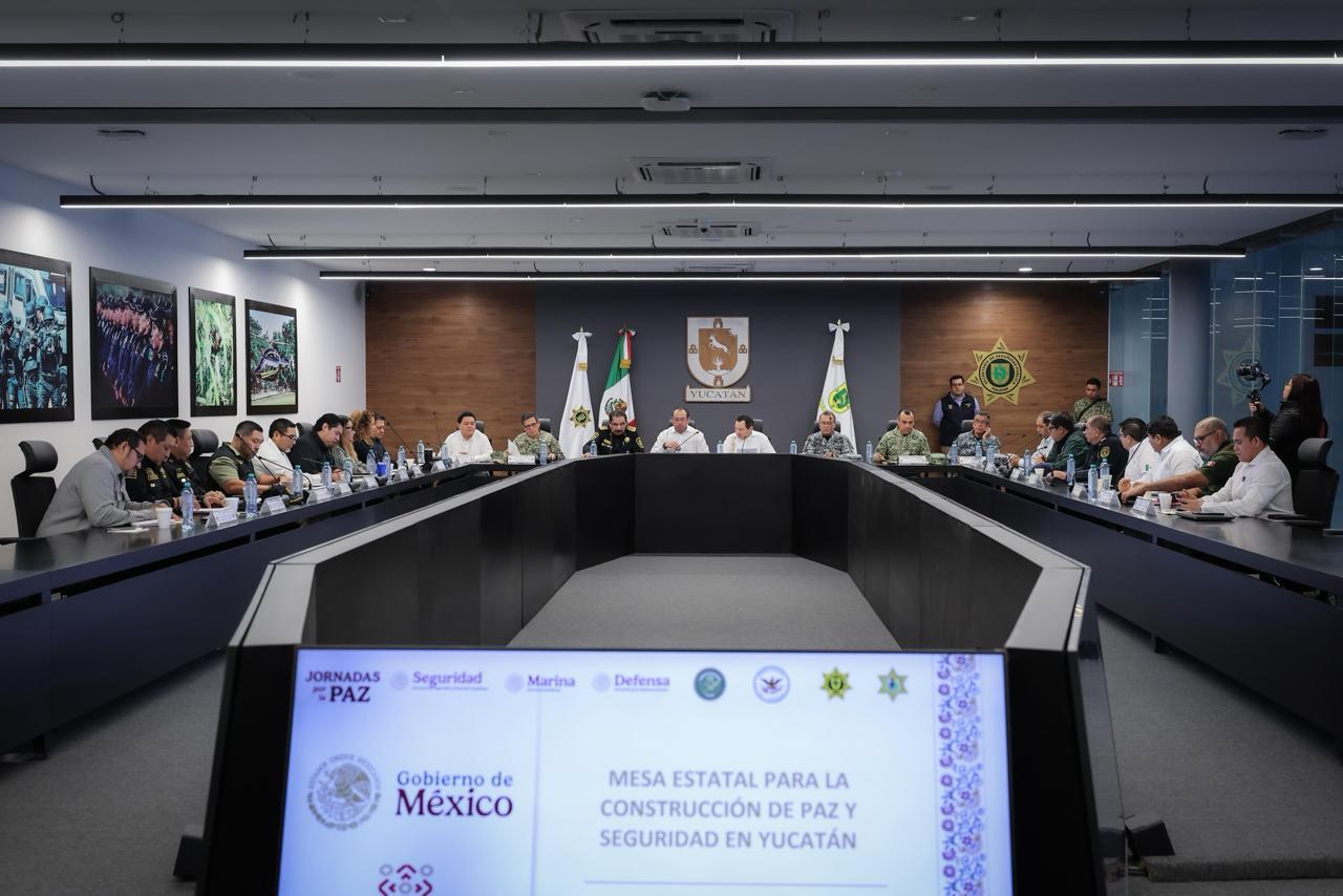 Gobierno de Yucatán refuerza estrategia de seguridad para 2026 Gobierno de Yucatán refuerza estrategia de seguridad para 2026