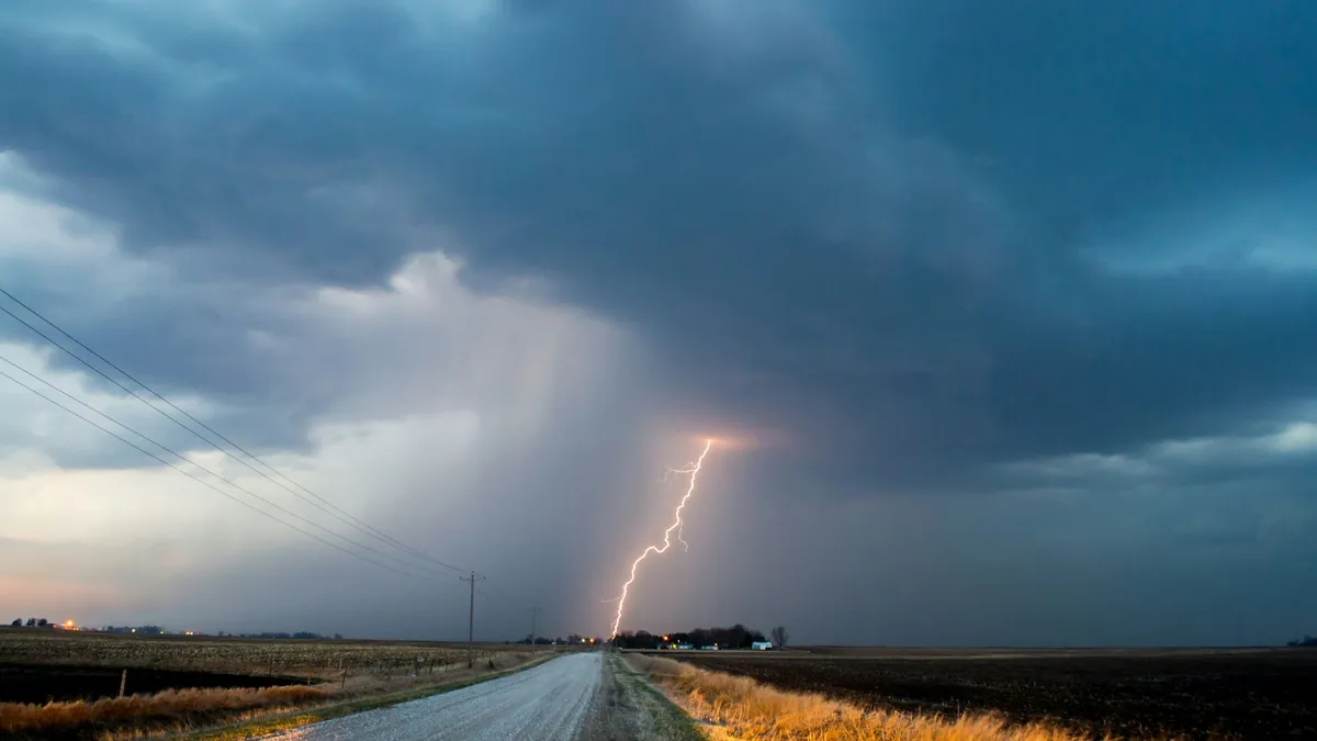 Cuál es la probabilidad de que te caiga un rayo