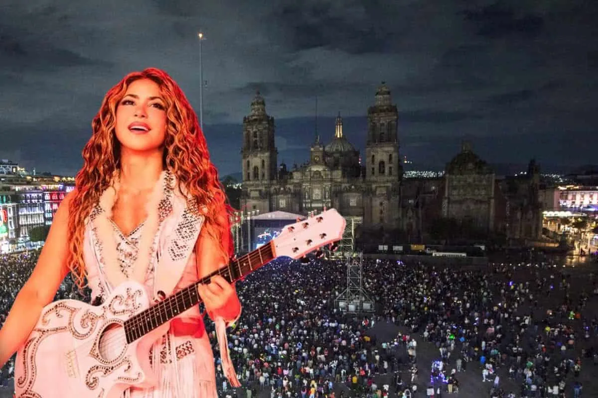 ¡Oficial! Shakira dará concierto GRATIS en el Zócalo de la CDMX ¡Oficial! Shakira dará concierto GRATIS en el Zócalo de la CDMX