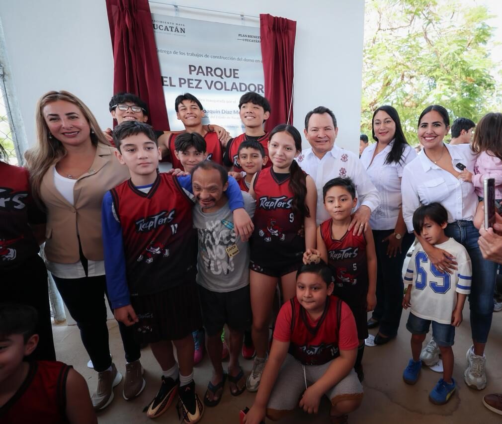 Pacabtún estrena domo en el parque El Pez Volador con inversión de casi seis millones de pesos Pacabtún estrena domo en el parque El Pez Volador con inversión de casi seis millones de pesos