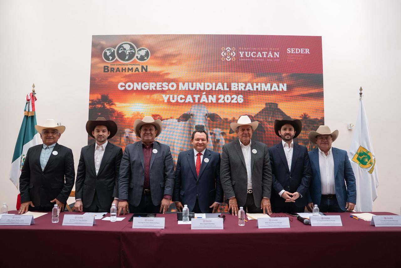 Yucatán, sede del congreso mundial Brahman 2026 Yucatán, sede del congreso mundial Brahman 2026