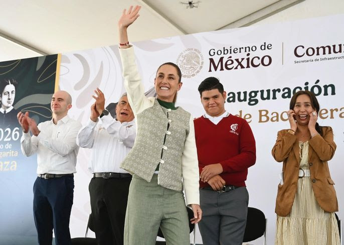 Tienen una Presidenta que está con las y los jóvenes: Claudia Sheinbaum Tienen una Presidenta que está con las y los jóvenes: Claudia Sheinbaum
