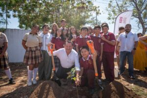 Inicia programa “Renacimiento Verde en tu Escuela” en el sur de Mérida