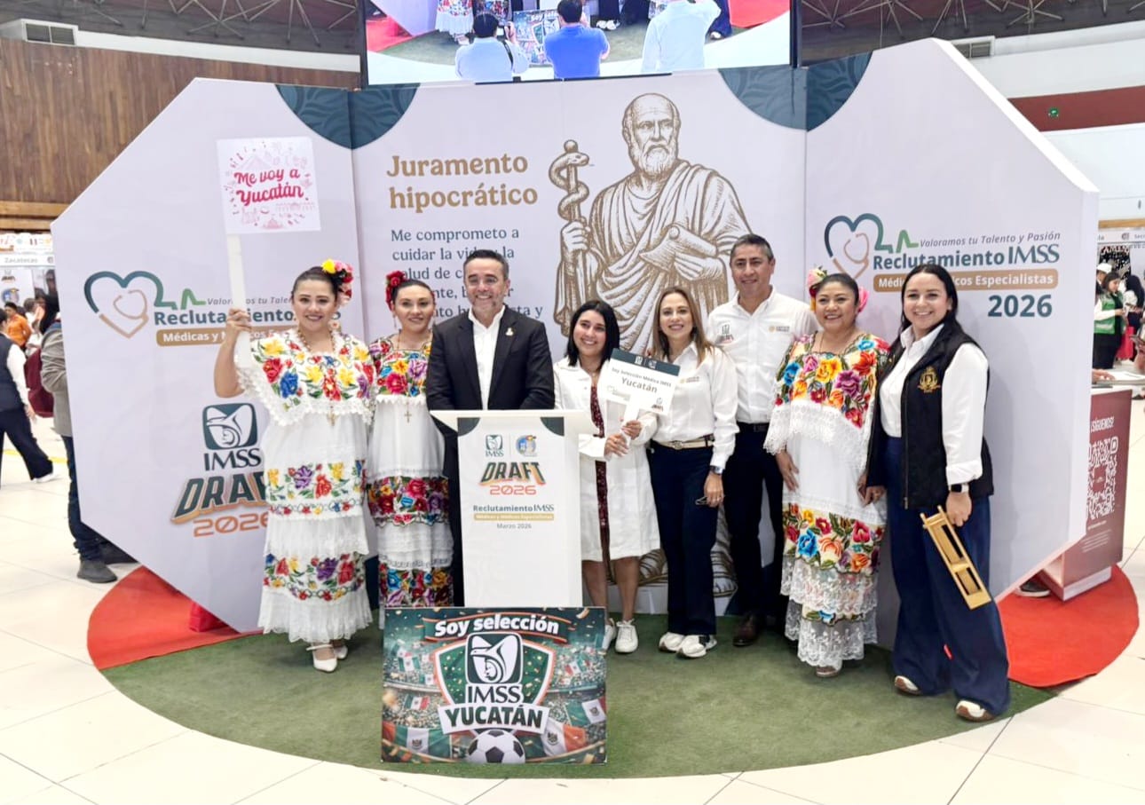 Logra IMSS Yucatán llegada de 278 médicas y médicos especialistas para fortalecer atención en salud