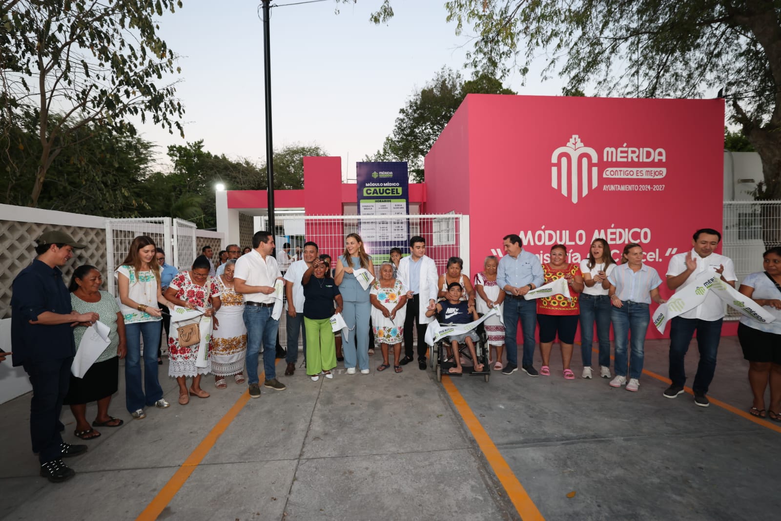 Maratón de obras llega a Caucel con calles, salud y alumbrado renovado