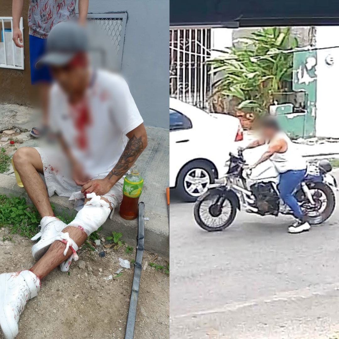 Ataque con machete en Juan pablo II deja a joven lesionado; Reportan detención de presunta agresora.