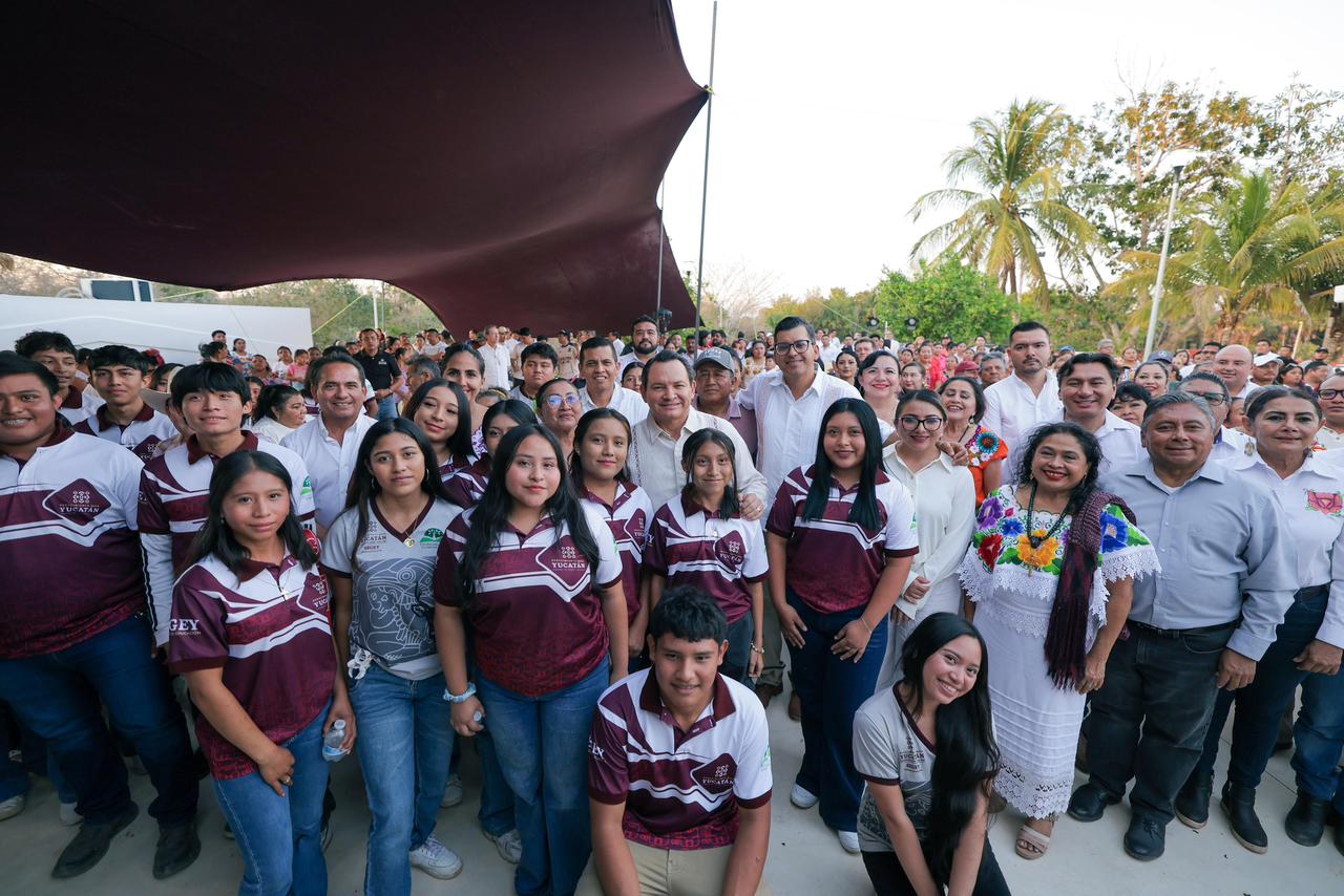 Impulsan educación y desarrollo rural en Ticul con nuevas obras Impulsan educación y desarrollo rural en Ticul con nuevas obras