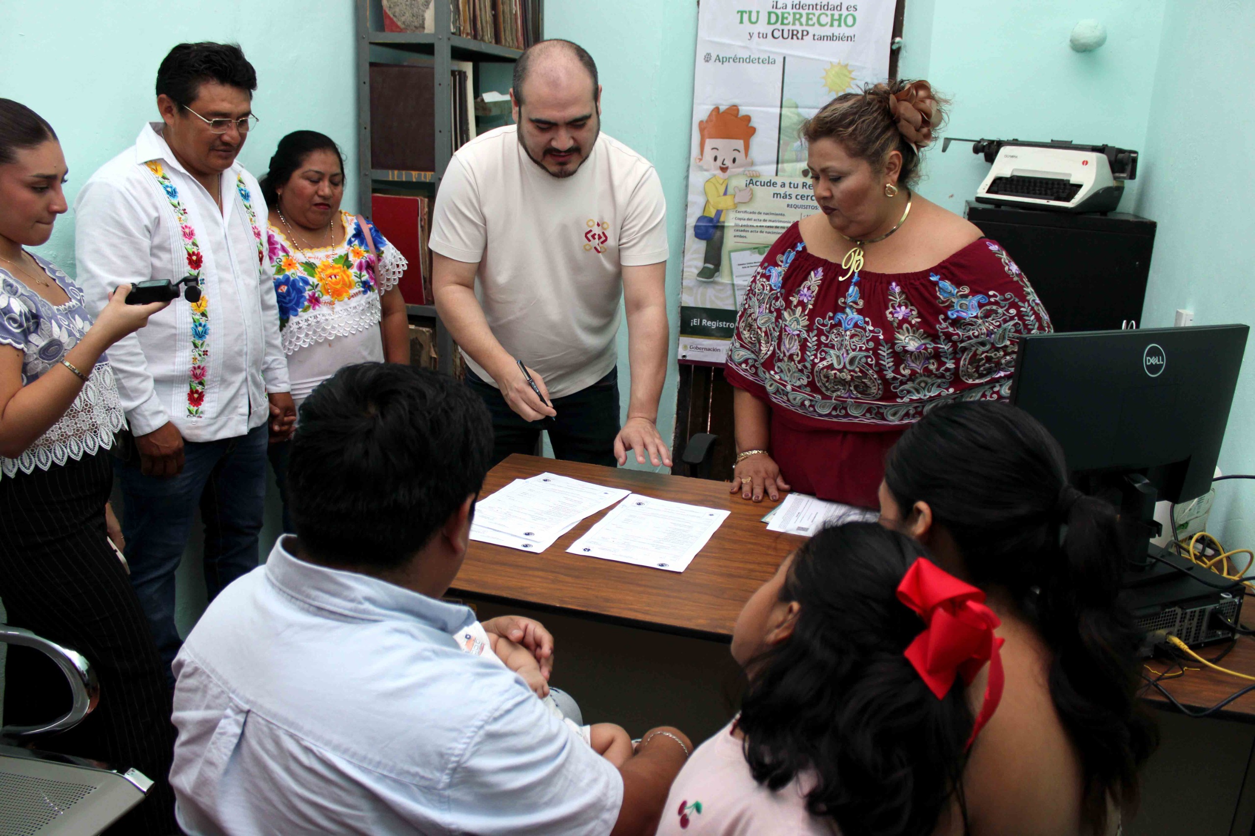 Reabre oficialía del Registro Civil en la comisaría de Sitpach