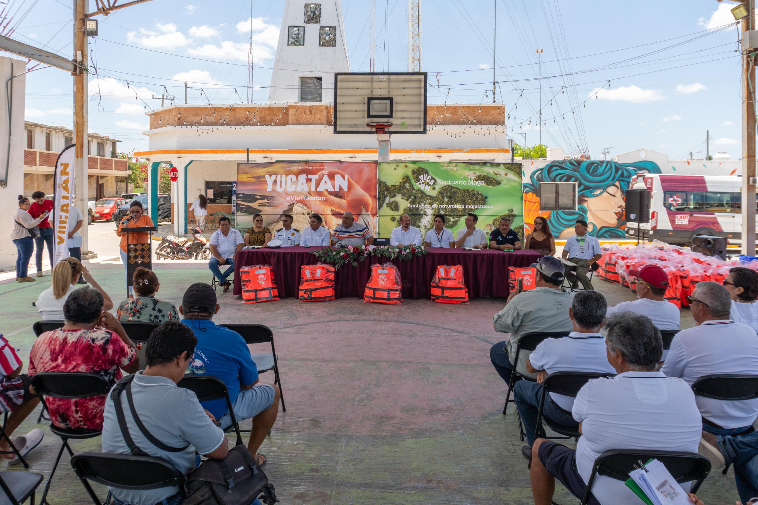 Se fortalece la seguridad de los turistas en Río Lagartos