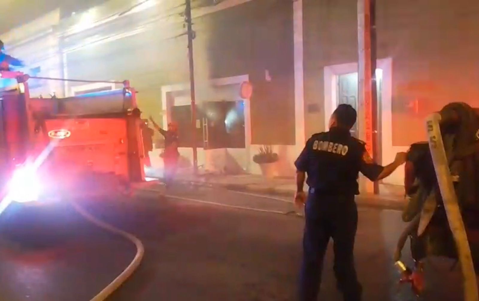 Incendio en la panadería “Elena Vales” del Centro de Mérida