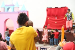 Celebran a las infancias en el Cereso de Mérida